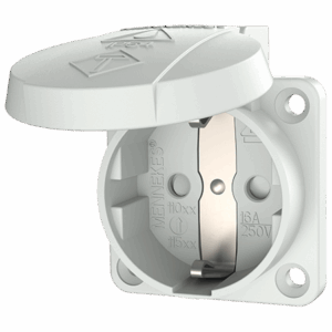 Panel mounted receptacle SCHUKO®  16 A IP54