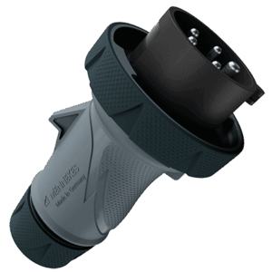 Plug PowerTOP Xtra R with ErgoCONTACT  16 A - 32 A IP67 / IP69