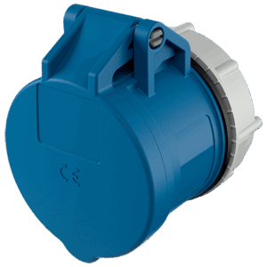 Panel mounted receptacle RAPIDO® CEEplus  16 A IP44