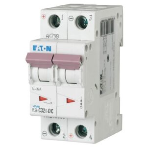 PLS6-DC and PL10-DC-IN x Pole Miniature Circuit Breaker