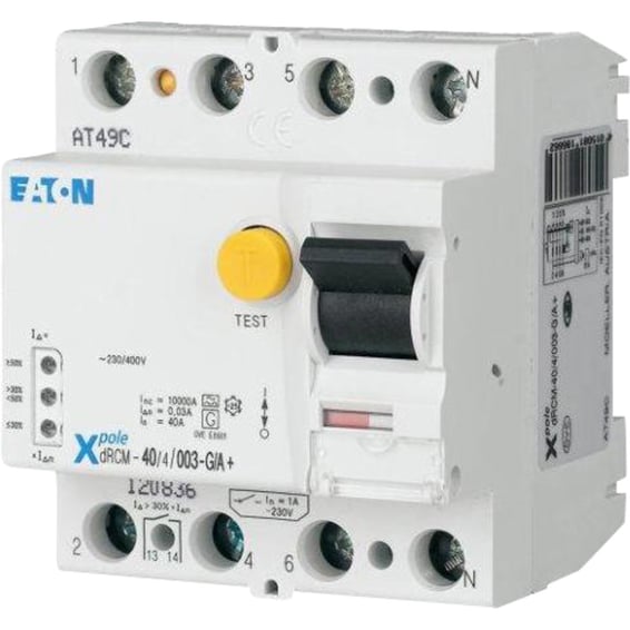 Eaton xPole digital residual current circuit breaker